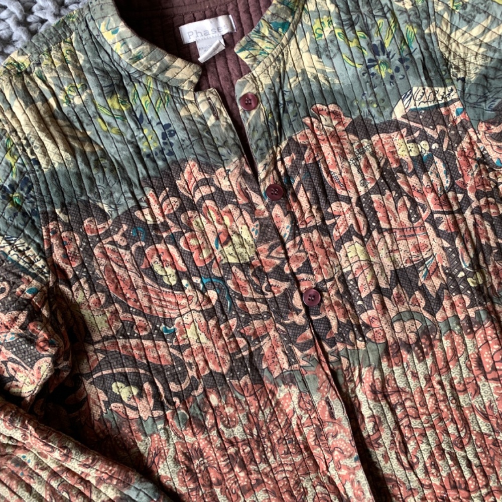 Quilted Reversible Jacket - Picture 2 of 4
